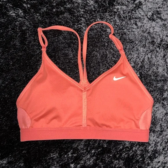 Nike Indy Women's Adobe Light-Support Padded V-Neck Sports Bra Size Medium - Picture 2 of 5